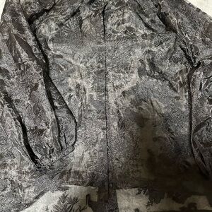 Torrid Nightfall Sheer Black Top